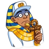 Pharaoh Vadidas WhatsApp Sticker #4