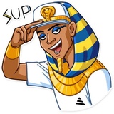 Pharaoh Vadidas WhatsApp Sticker #5