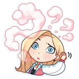 Vaper Girl WhatsApp Sticker #13