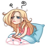 Vaper Girl WhatsApp Sticker #26