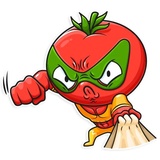 The Vegan Six WhatsApp Sticker #14