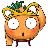 The Vegan Six WhatsApp Sticker #15