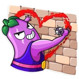 The Vegan Six WhatsApp Sticker #19