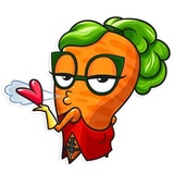 The Vegan Six WhatsApp Sticker #2