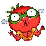 The Vegan Six WhatsApp Sticker #24