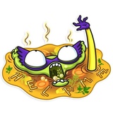 The Vegan Six WhatsApp Sticker #4