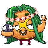 The Vegan Six WhatsApp Sticker #6