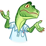 Velociraptor WhatsApp Sticker #10