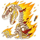 Velociraptor WhatsApp Sticker #27