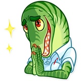 Velociraptor WhatsApp Sticker #6