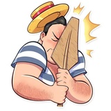 Bernardo Gondolier WhatsApp Sticker #14