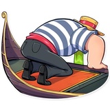 Bernardo Gondolier WhatsApp Sticker #17