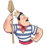 Bernardo Gondolier WhatsApp Sticker #19