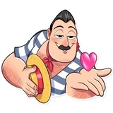 Bernardo Gondolier WhatsApp Sticker #2