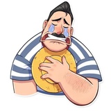 Bernardo Gondolier WhatsApp Sticker #20