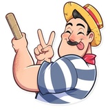 Bernardo Gondolier WhatsApp Sticker #21