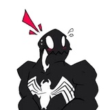 Venomous Husbando WhatsApp Sticker pack