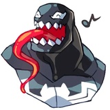 Venomous Husbando WhatsApp Sticker #16