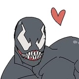 Venomous Husbando WhatsApp Sticker #3