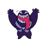 Venomous Husbando WhatsApp Sticker #8