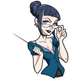 Bad Girl WhatsApp Sticker #10