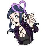 Bad Girl WhatsApp Sticker #11