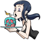 Bad Girl WhatsApp Sticker #16