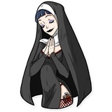 Bad Girl WhatsApp Sticker #25