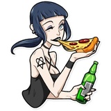 Bad Girl WhatsApp Sticker #6