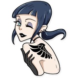 Bad Girl WhatsApp Sticker #7