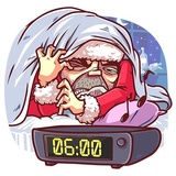 Very Bad Santa WhatsApp Sticker #14