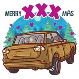 Very Bad Santa WhatsApp Sticker #20