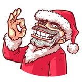 Very Bad Santa WhatsApp Sticker #23