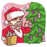 Very Bad Santa WhatsApp Sticker #24