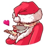 Very Bad Santa WhatsApp Sticker #3