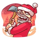 Very Bad Santa WhatsApp Sticker #30