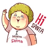 Very Bad Santa WhatsApp Sticker #5