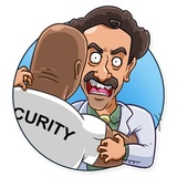 Borat Sagdiyev WhatsApp Sticker #17