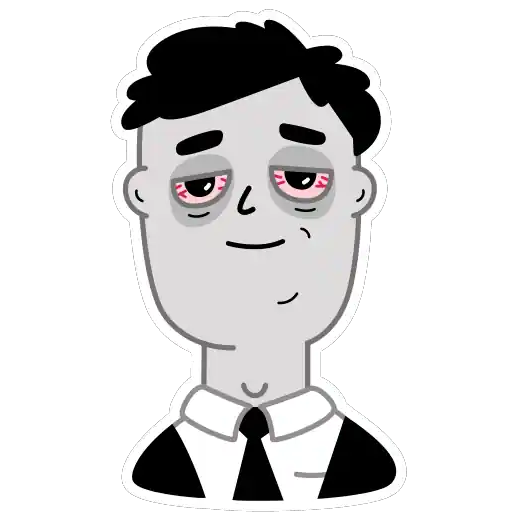 Very Tired Person
