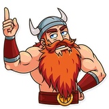 Viking WhatsApp Sticker #12