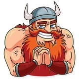 Viking WhatsApp Sticker #18