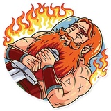 Viking WhatsApp Sticker #26