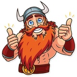 Viking WhatsApp Sticker #3