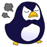 Penguin Emojis WhatsApp Sticker #10