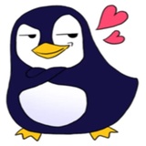 Penguin Emojis WhatsApp Sticker #14