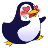 Penguin Emojis WhatsApp Sticker #15