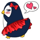 Penguin Emojis WhatsApp Sticker #2