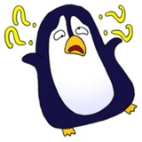 Penguin Emojis WhatsApp Sticker #23
