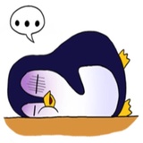 Penguin Emojis WhatsApp Sticker #26