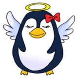Penguin Emojis WhatsApp Sticker #28